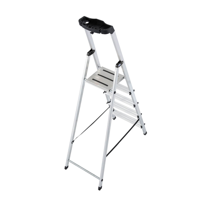 Artikelbild 2 für KRAUSE Stehleiter einseitig MONTO Safety silber 5 Stufen, H: 180,0 cm, Artikelnummer 568701
