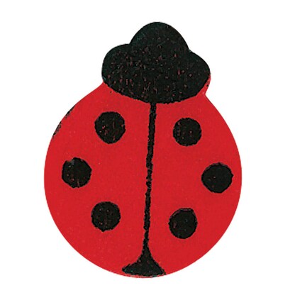 Artikelbild für Rayher Holz-Streudeko rot/schwarz Marienkäfer Ø 2,5 cm, 24 St., Artikelnummer 925446