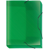 Artikelbild 1 für VELOFLEX Heftbox Crystal 3,0 cm transparent grün, 1 St., Artikelnummer 337851