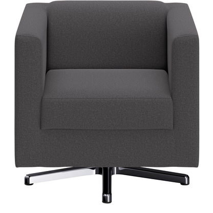 Artikelbild für DOMO Collection Sessel BOB grau silber Stoff 72,0 cm 75,0 cm, 1 St., Artikelnummer 764583