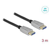 Artikelbild 1 für DeLOCK DisplayPort 2.0 Kabel 10K 60 Hz 3,0 m schwarz, 1 St., Artikelnummer 894594