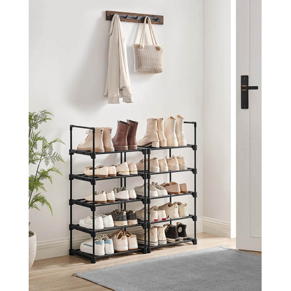 Artikelbild 4 für SONGMICS Schuhregal schwarz 45,0 x 30,0 x 174,0 cm, 1 St., Artikelnummer 260959