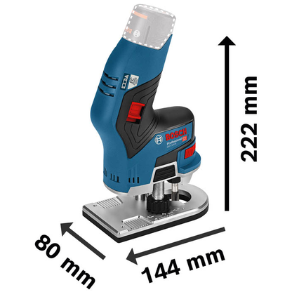 Artikelbild 2 für BOSCH Professional GKF 12V-8 Akku-Kantenfräse-Set 12,0 V, ohne Akku, Artikelnummer 485249