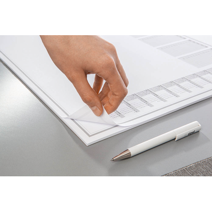 Artikelbild 4 für SIGEL Schreibtischunterlage Office 2026/2027 weiß Papier 59,5 x 41,0 cm, 40 Blatt, Artikelnummer 585717