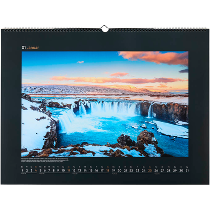 Artikelbild 2 für KUNTH Monats-Wandkalender Farben der Erde - Europa 2026, 1 St., Artikelnummer 575686