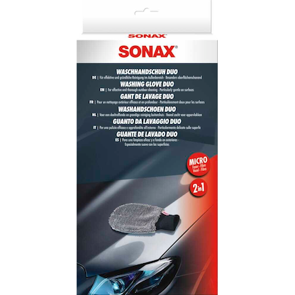 Artikelbild 3 für SONAX Waschlappen Duo grau 15,0 x 23,0 cm, 2 St., Artikelnummer 772861