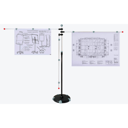 Artikelbild 4 für MAUL Planhalter DIN A0 schwarz Rollenfuß, 1 St., Artikelnummer 151980