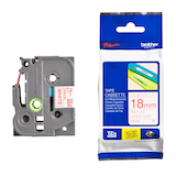 Artikelbild 1 für brother Schriftband TZe-242 TZE242, 18 mm, rot auf weiß, 1 St., Artikelnummer 653204