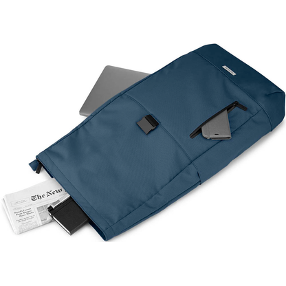 Artikelbild 5 für MOLESKINE Rucksack METRO ROLLTOP Kunstfaser saphirblau 30,0 l, Artikelnummer 375227