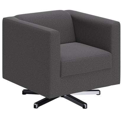 Artikelbild 2 für DOMO Collection Sessel BOB grau silber Stoff 72,0 cm 75,0 cm, 1 St., Artikelnummer 764583