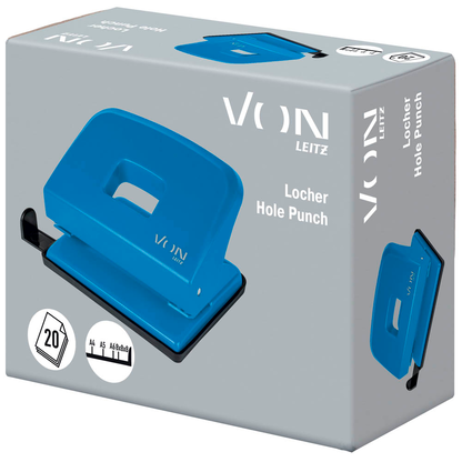 Artikelbild 6 für VON LEITZ Locher blau, 1 St., Artikelnummer 636146