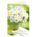 Artikelbild 1 für LUMA Geburtstagskarte Margeriten LU155 DIN B6, 1 St., Artikelnummer 403083