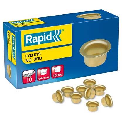 Artikelbild für Rapid Ösen Ösen Nr.300 4 mm 4,0 mm, 1.000 St., Artikelnummer 662981