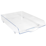 Artikelbild 1 für VOSS Briefablage glasklar DIN A4, 1 St., Artikelnummer 435289