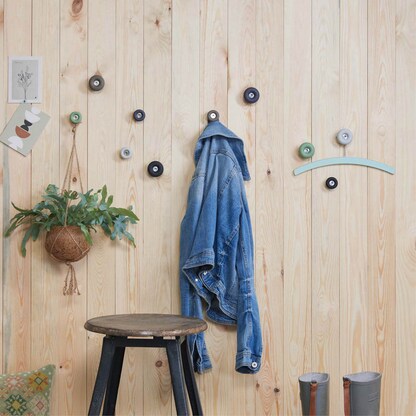 Artikelbild 3 für WAGNER® design yourself Garderobenhaken DOT GH 0213 mit 1 Haken grau, 1 St., Artikelnummer 418986