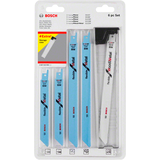 Artikelbild 1 für AKTION: BOSCH Wood and Metal Säbelsägeblätter-Set 6-teilig, 1 Set mit Prämie nach Registrierung, Artikelnummer 488144
