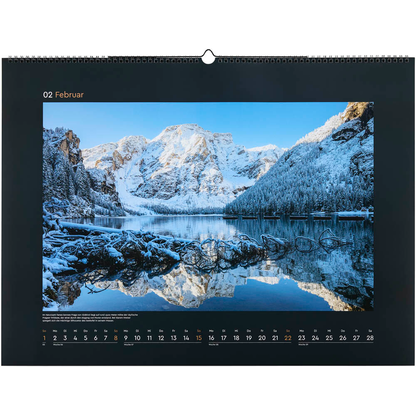 Artikelbild 3 für KUNTH Monats-Wandkalender Farben der Erde - Europa 2026, 1 St., Artikelnummer 575686