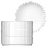 Artikelbild 1 für BAUSCHER Schalen EDGE weiß 0,06 l, 3 St., Artikelnummer 819499