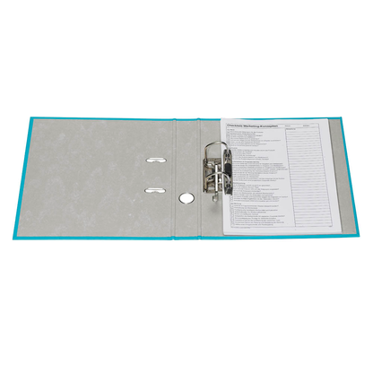 Artikelbild 5 für bene No.1 Power Ordner türkis Kunststoff 5,2 cm DIN A4, 1 St., Artikelnummer 185223