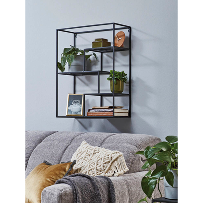 Artikelbild 3 für HAKU Möbel Wandregal schwarz 50,0 x 18,0 x 60,0 cm, 1 St., Artikelnummer 491633