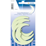 Artikelbild 1 für HERMA Leuchtaufkleber Mond, leuchtgrün, 3 Etiketten, Artikelnummer 493637
