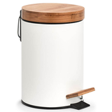 Artikelbild 1 für Zeller Kosmetikeimer 3,0 l Bambus, weiß, 1 St., Artikelnummer 745941