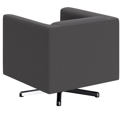 Artikelbild 4 für DOMO Collection Sessel BOB grau silber Stoff 72,0 cm 75,0 cm, 1 St., Artikelnummer 764583