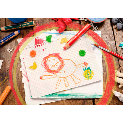 Artikelbild 3 für STABILO woody 3 in Malset farbsortiert, 18 St., Artikelnummer 816203