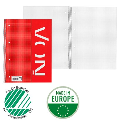 Artikelbild 7 für VON LEITZ Collegeblock kariert DIN A4 mit Randlinie (innen), 1 St., Artikelnummer 636128