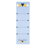 Artikelbild 1 für bluefile Ordneretiketten blue file blau für 8,0 cm Rückenbreite, 10 St., Artikelnummer 479816