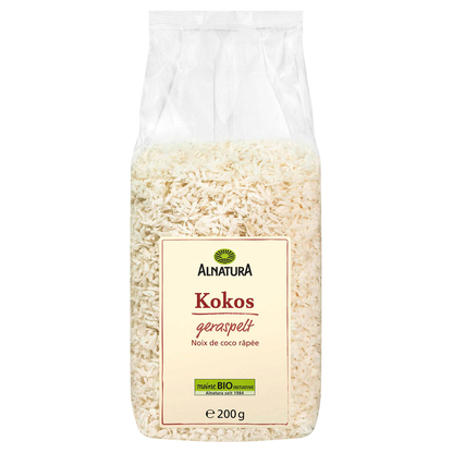 Artikelbild für ALNATURA Bio Kokos geraspelt 200,0 g, Artikelnummer 293088