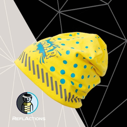 Artikelbild 2 für ROTH Jungen Beanie Roar gelb Einheitsgröße 1 St., Artikelnummer 580799