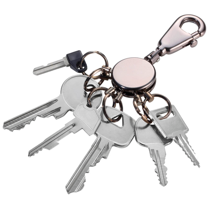 Artikelbild 2 für TROIKA® Schlüsselanhänger PATENT silber, Artikelnummer 666549