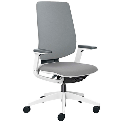 Artikelbild für sedus Bürostuhl se:flex membran, EF-102/102 Stoff grau, Gestell grau, Artikelnummer 769228