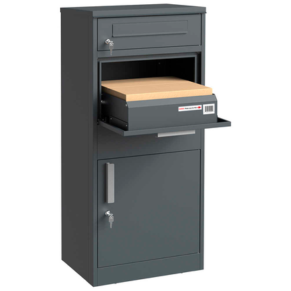 Artikelbild für phoenix Paketbriefkasten PB1121AAK PB1121AAK graphite grey, Artikelnummer 790374