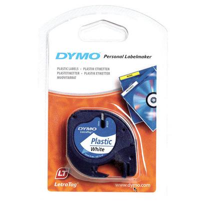 Artikelbild 3 für DYMO Schriftband LetraTag 91221 S0721660, 12 mm, schwarz auf weiß, 1 St., Artikelnummer 179077