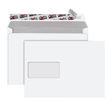 Artikelbild 1 für dots Briefumschläge DIN C5 mit Fenster weiß haftklebend 250 St., Artikelnummer 118158