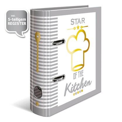 Artikelbild 5 für HERMA Motivordner Star of the Kitchen 7,0 cm DIN A5 hoch, 1 St., Artikelnummer 691838