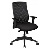 Artikelbild 1 für AMSTYLE Bürostuhl, SPM1.275 Stoff schwarz, Gestell schwarz, Artikelnummer 975800