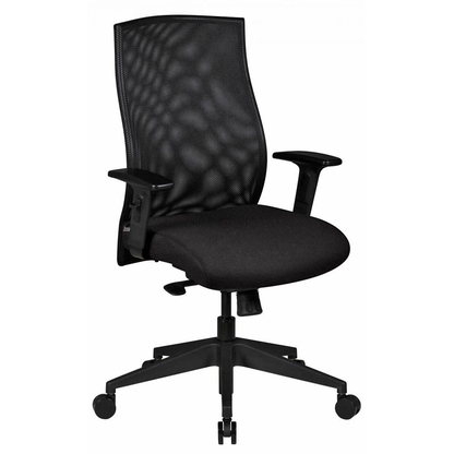 Artikelbild für AMSTYLE Bürostuhl, SPM1.275 Stoff schwarz, Gestell schwarz, Artikelnummer 975800