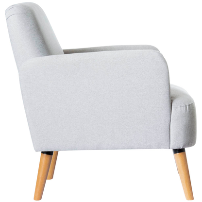 Artikelbild 3 für meet powered by PAPERFLOW Besuchersessel Brooks FTBRO.23.02 grau Stoff, 1 St., Artikelnummer 547253