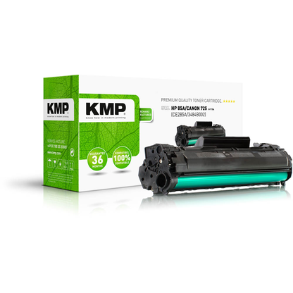 Artikelbild für KMP H-T154 schwarz Toner kompatibel zu HP 85A; Canon 725(CE285A; 3484B002), Artikelnummer 719351