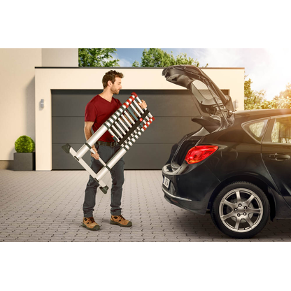 Artikelbild 12 für Hailo Teleskopleiter FLEXLINE silber 11 Sprossen, H: 322,0 cm, Artikelnummer 364493