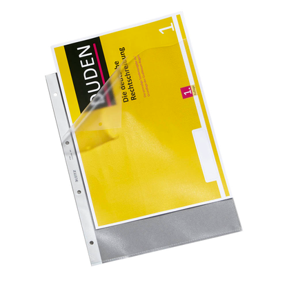 Artikelbild 8 für LEITZ Prospekthüllen 4784 DIN A4 transparent genarbt 0,13 mm, 100 St., Artikelnummer 578666