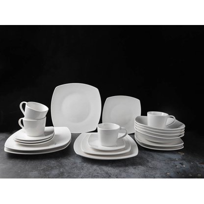 Artikelbild 9 für Echtwerk Geschirrset Classic weiß, 1 Set, Artikelnummer 649687