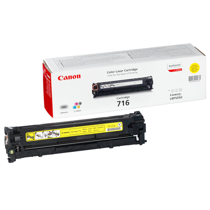 Artikelbild für Canon 716 Y gelb Toner, Artikelnummer 291278