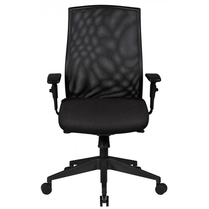 Artikelbild 2 für AMSTYLE Bürostuhl, SPM1.275 Stoff schwarz, Gestell schwarz, Artikelnummer 975800
