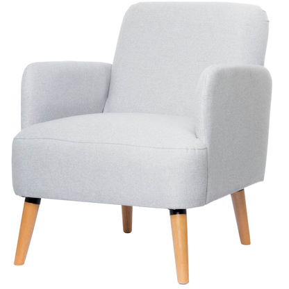 Artikelbild 5 für meet powered by PAPERFLOW Besuchersessel Brooks FTBRO.23.02 grau Stoff, 1 St., Artikelnummer 547253