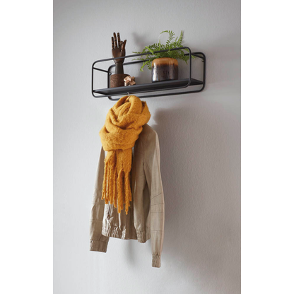 Artikelbild 3 für HAKU Möbel Wandregal schwarz 60,0 x 15,0 x 20,0 cm, 1 St., Artikelnummer 491561