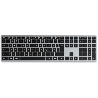 Artikelbild für SATECHI SLIM X3 Tastatur kabellos grau, silber, Artikelnummer 720547